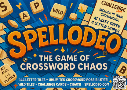 Spellodeo The Game of Crossword Chaos