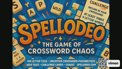 Spellodeo The Game of Crossword Chaos